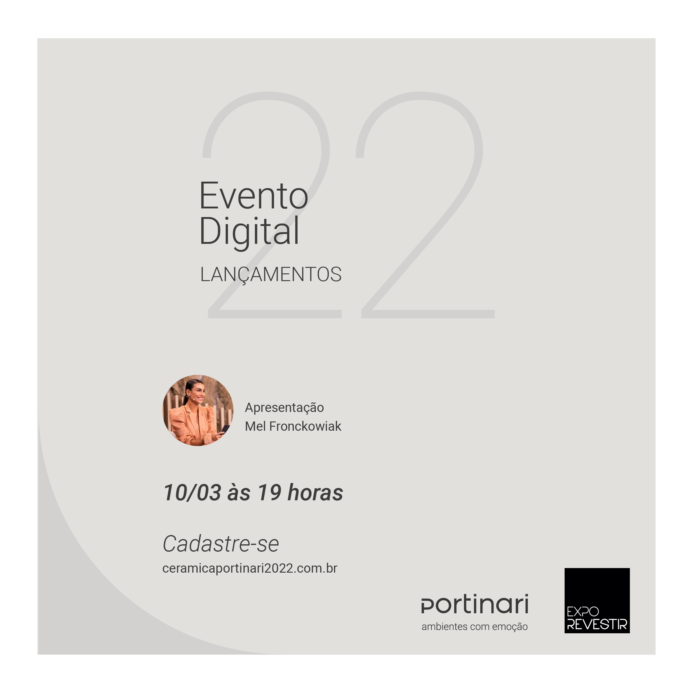 Portinari está com inscrições abertas para evento digital dos lançamentos 2022