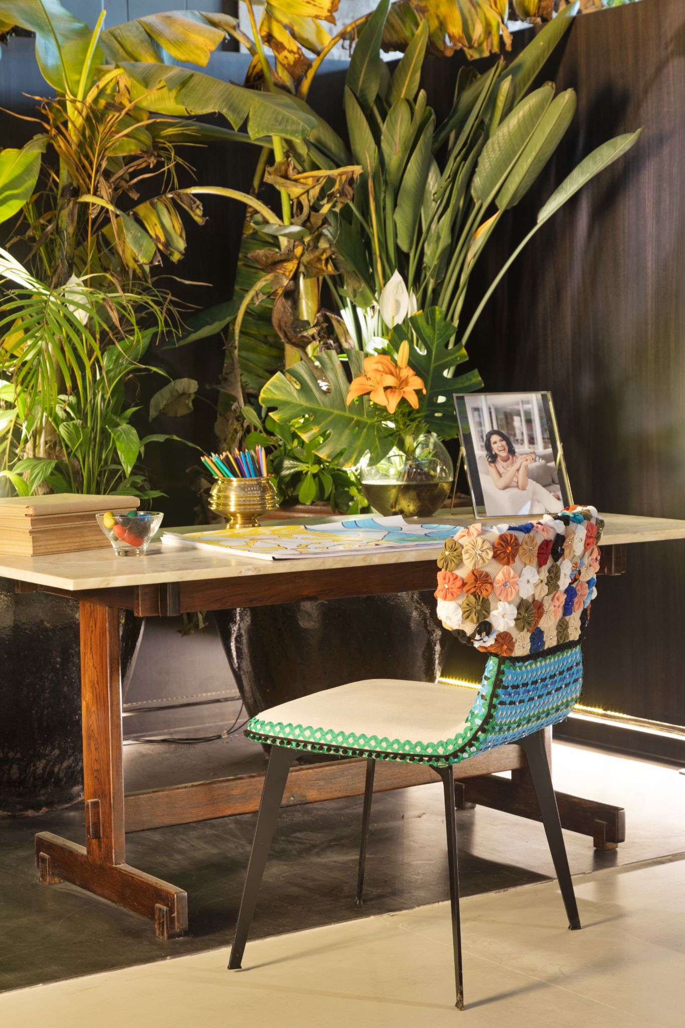 Designer de interiores Luciana Gibaile incentiva a brasilidade nos mínimos detalhes do morar