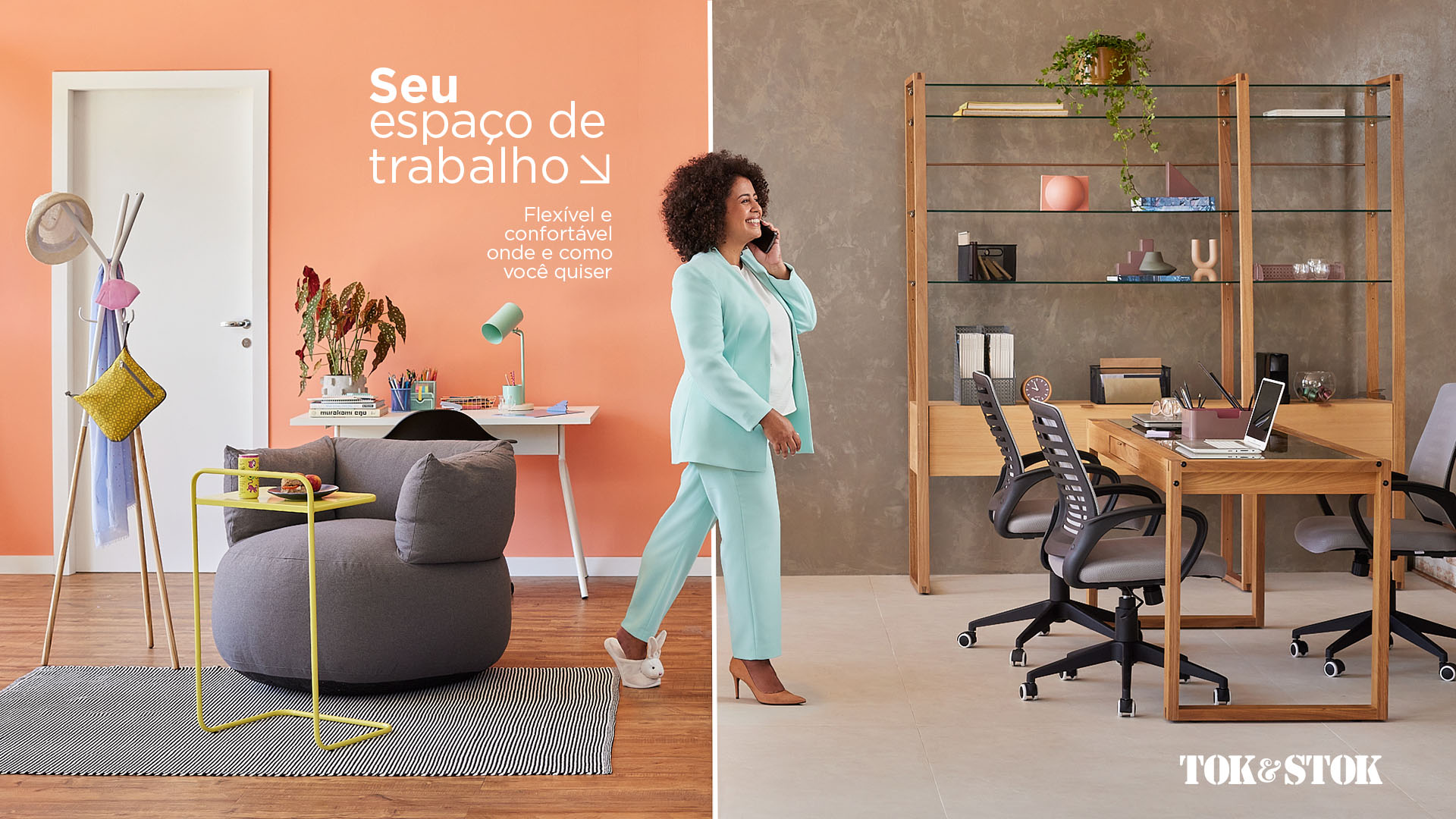 Tok&Stok apresenta espaços de trabalho mais flexíveis e funcionais