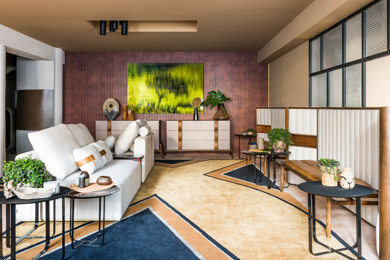 Elaine Vilela assina o espaço “Ilha de Conforto – Golden Hour” na CASACOR SP 2022