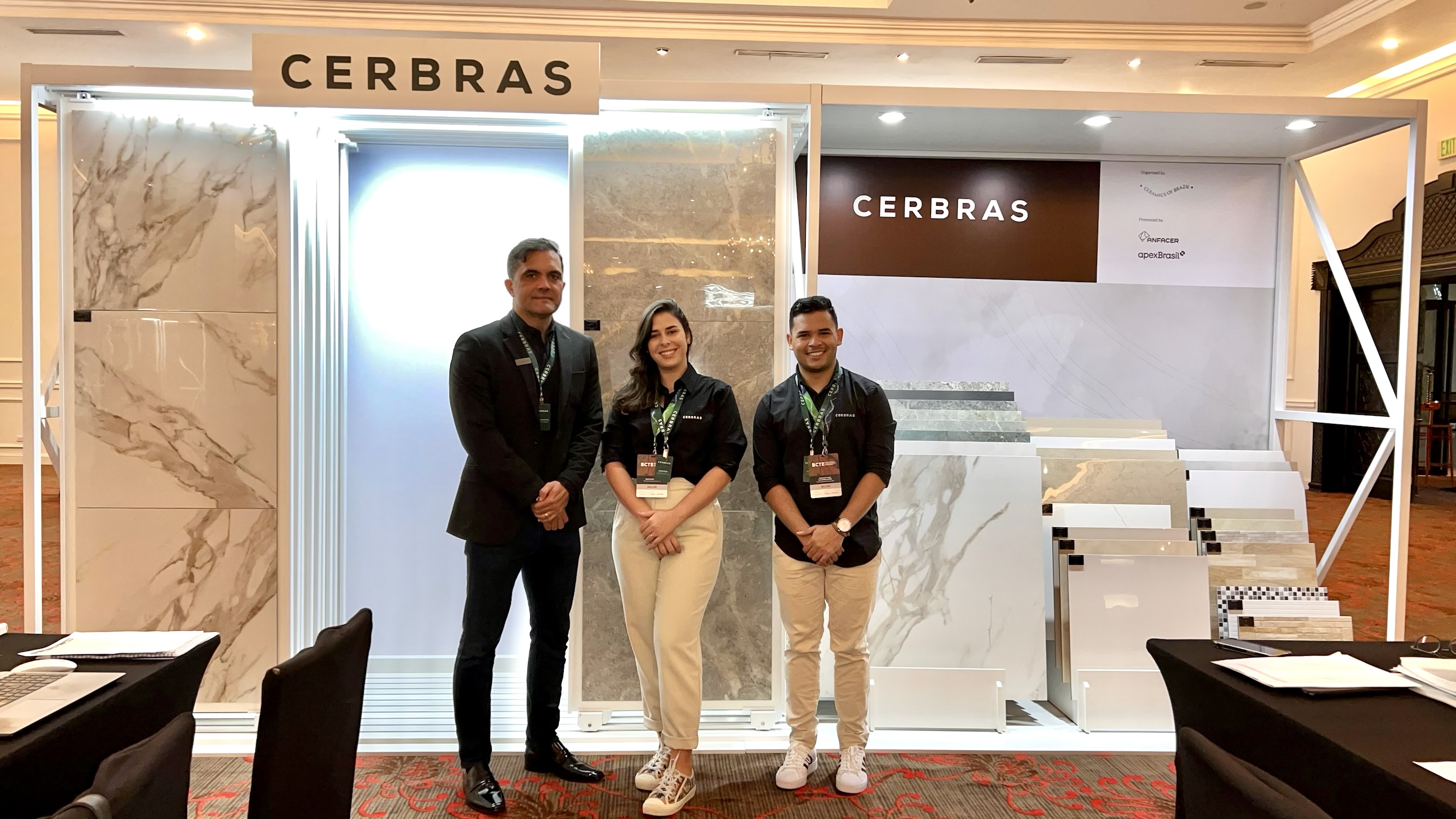 Cerbras apresenta os grandes formatos de porcelanato na 8ª edição do BTCE Panamá