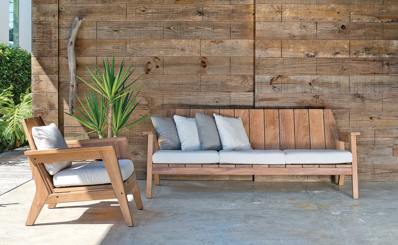 Linhas assinadas para área externa na Chaise Design