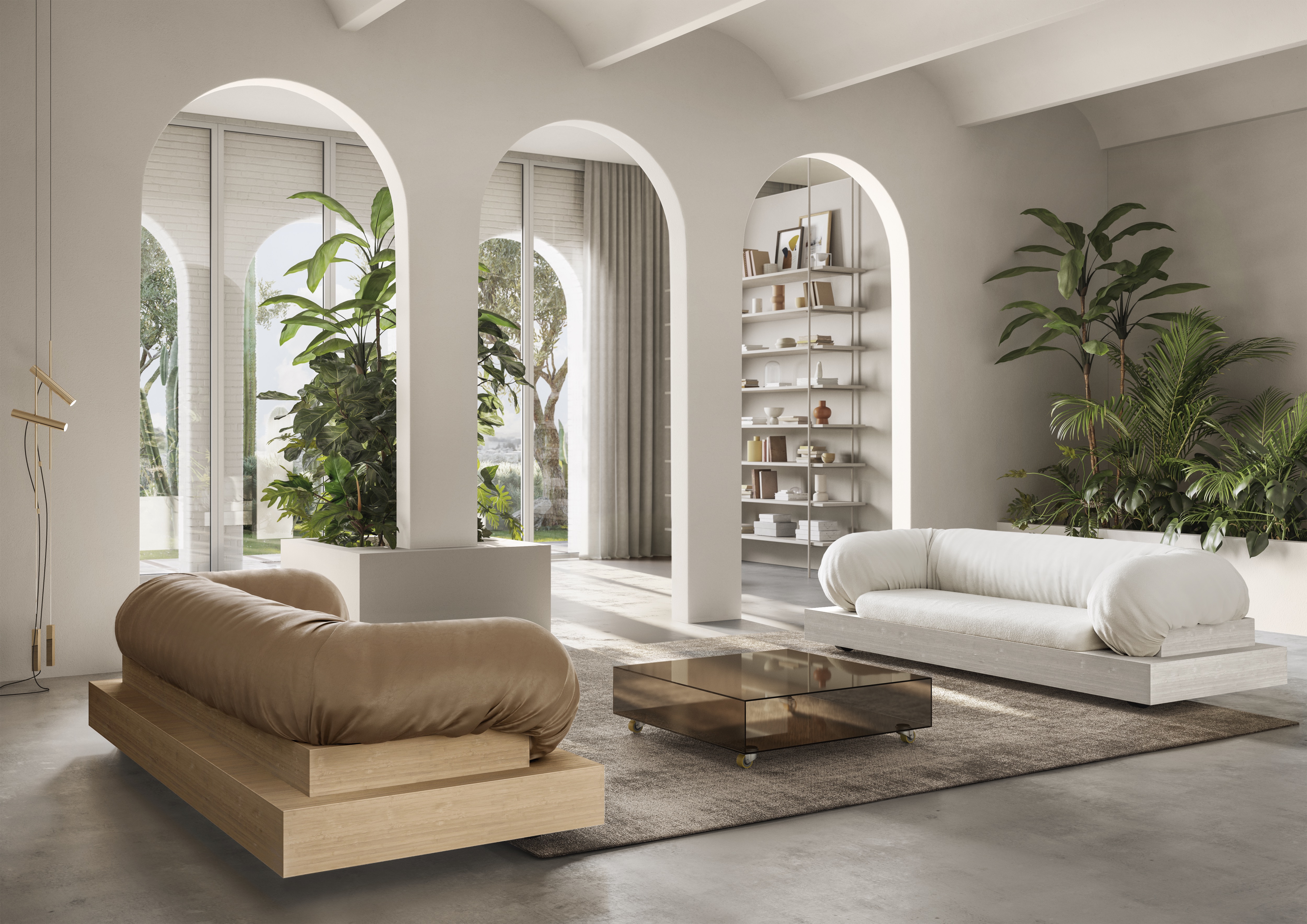 Sabine Marcelis traz o design fluido em lançamentos Natuzzi Italia