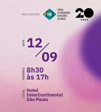 FOHB divulga programação completa do IV Fórum Nacional da Hotelaria