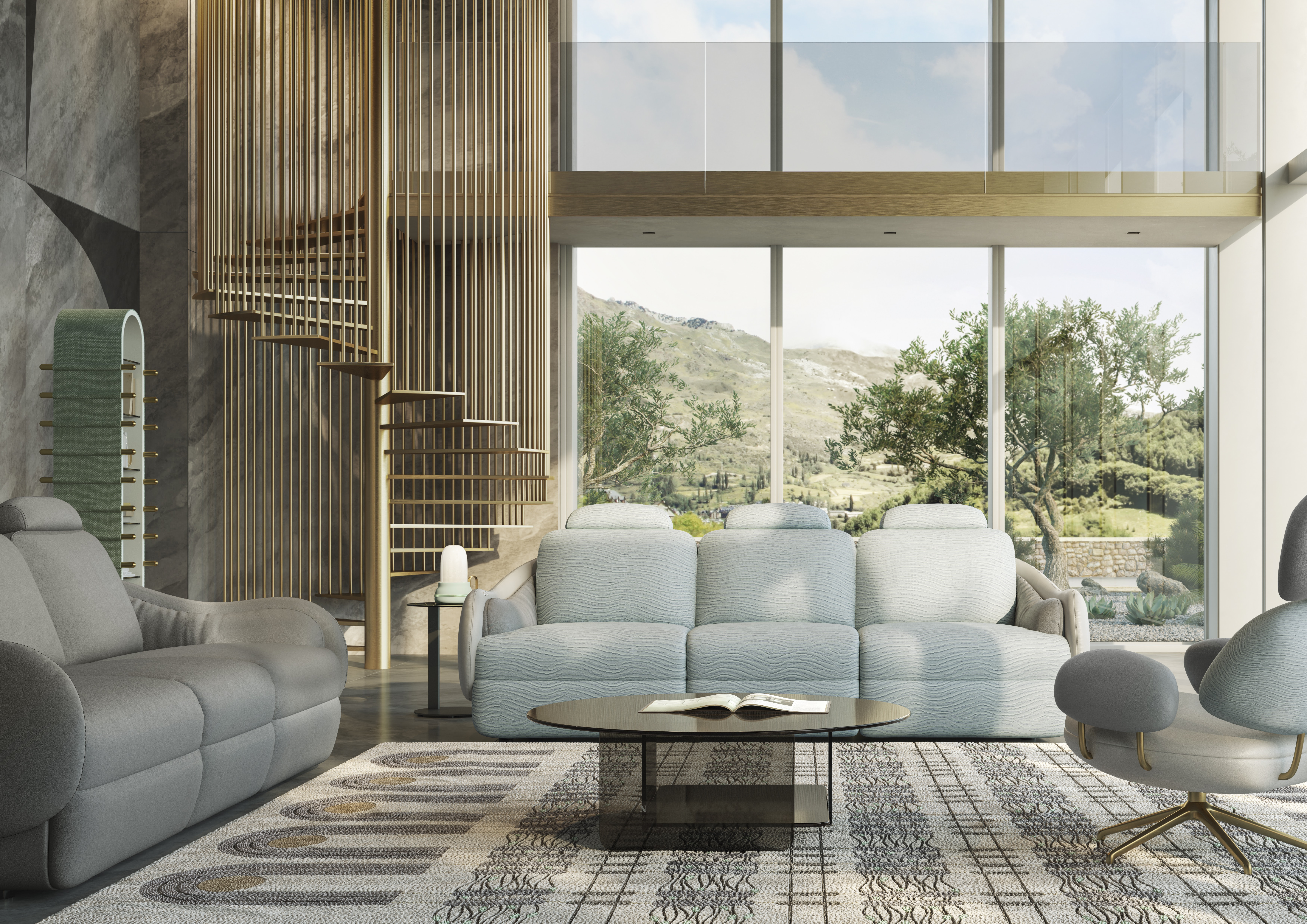 Posidonia emerge da beleza marinha em lançamento Natuzzi Italia by Elena Salmistraro