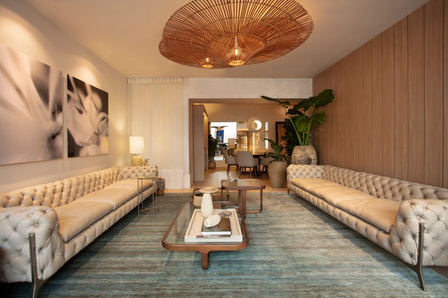 Tapetes imponentes da Botteh Handmade Rugs revestem 14 ambientes da Mostra Artefacto