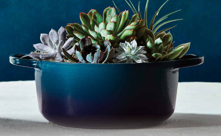 Le Creuset apresenta novidades: edição limitada inspirada no Halloween e nova cor Agave