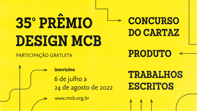 MUSEU DA CASA BRASILEIRA DIVULGA RESULTADO DO CONCURSO DO CARTAZ DA 35ª EDIÇÃO DO PRÊMIO DESIGN