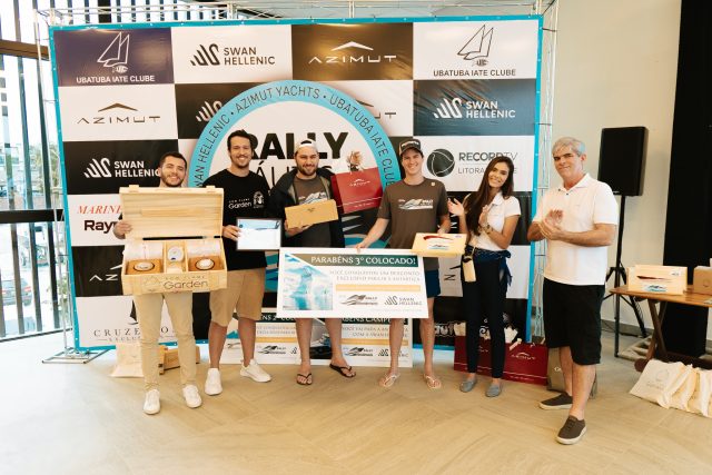 Rally náutico marca início de parceria entre Eco Flame Garden e Azimut Yachts