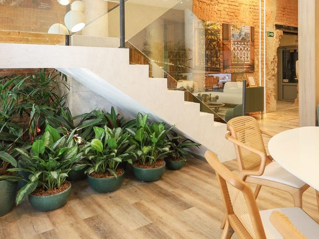 CASA COR PE 2022: Lounge Lobby sustentável e acolhedor