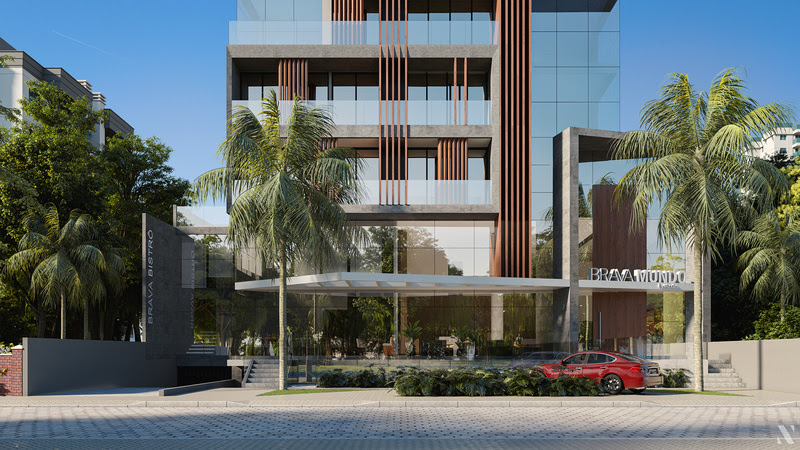 Conforto e exclusividade no primeiro hotel de praia da Praia Brava, uma das paisagens mais exuberantes do sul do Brasil