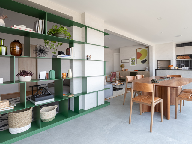 Estúdio Maré assina apartamento de 134 m2, em São Paulo: Apartamento está localizado no bairro Alto da Lapa