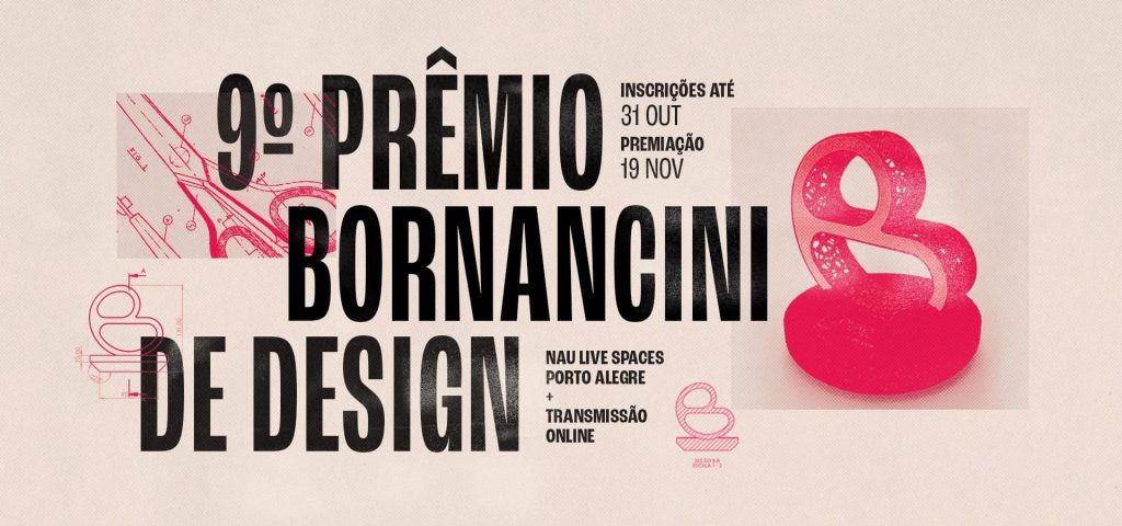 9º Prêmio Bornancini de Design conta com mais de 100 jurados a nível internacional e intervenções de profissionais referência no mercado