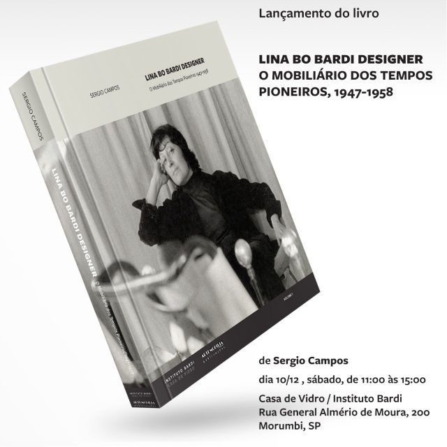 Obra literária inédita retrata o pioneirismo conceitual da rica produção de design do mobiliário modernista assinado pela multifacetada arquiteta Lina Bo Bardi