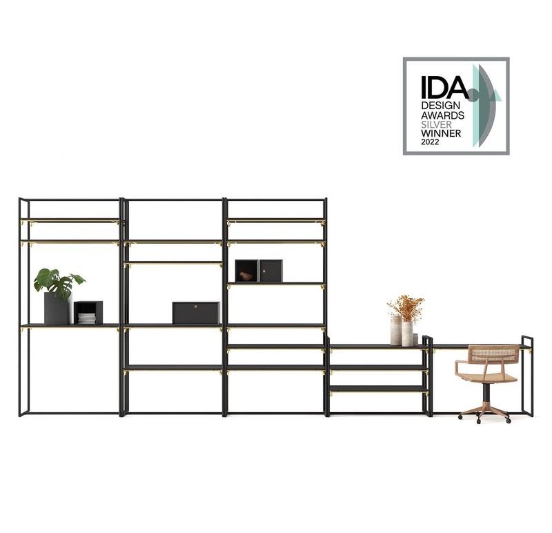 Studio Linda Martins leva o prêmio International Design Awards com Sistema Modular Fly