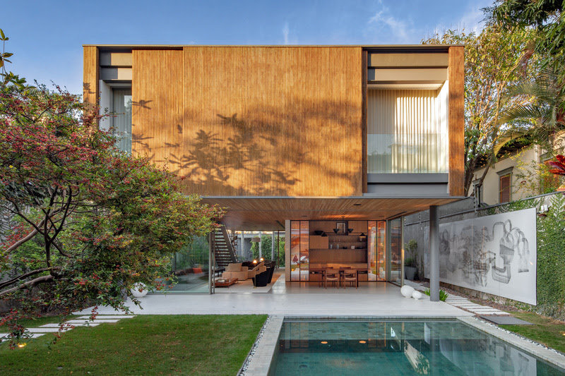 Sistema construtivo confere sustentabilidade e amplitude à Casa Treliça, projeto Terra Capobianco e Galeria Arquitetos 