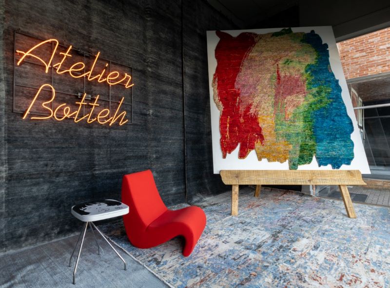 Atelier Botteh: tapetes como obras de arte marcam vitrine inédita em Curitiba