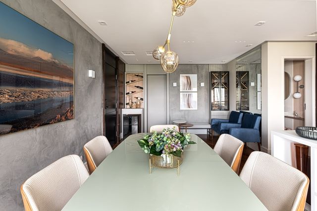 Studio Wall Arquitetura e Design assina apartamento contemporâneo industrial de 110m²