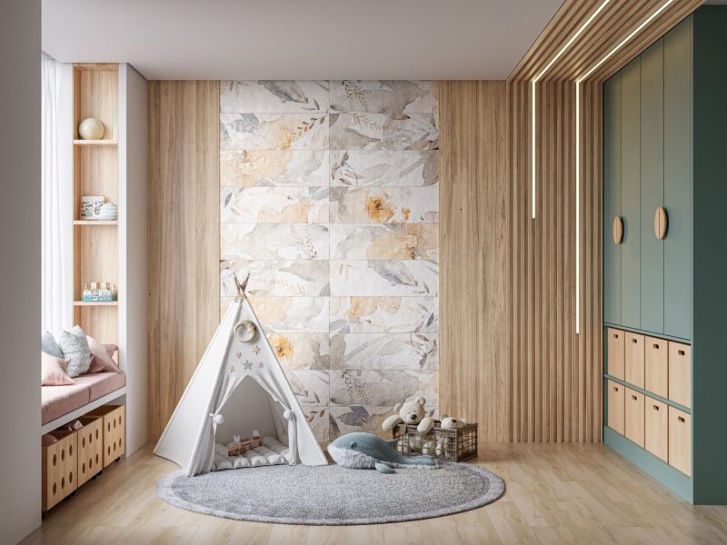 Com atmosfera delicada e romântica, série Flora é perfeita  para revestir diferentes ambientes