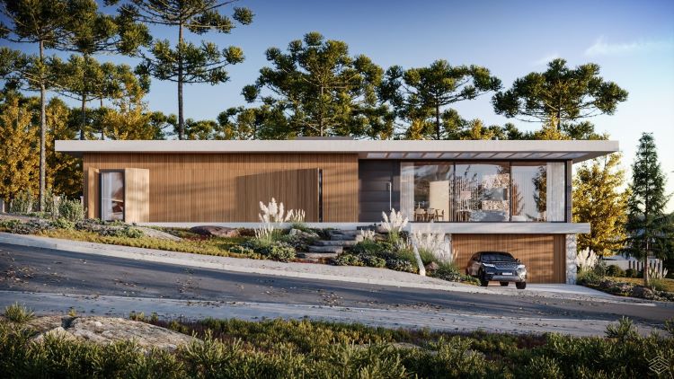 Sofisticação e elegância no projeto Highland House em Gramado