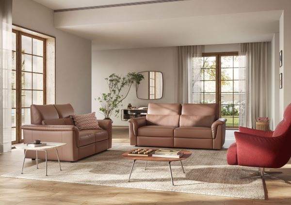 Natuzzi Editions une tecnologia e extremo conforto com o sofá Amorevole