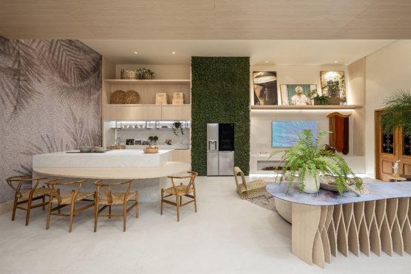 LG Electronics leva inovação em produtos para loft assinado por trio de arquitetas baianas na CASACOR 2023