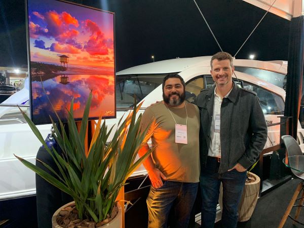 Estaleiro do Paraná impulsiona arte de Santa Catarina na maior feira náutica do sul do país