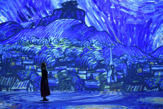 Lar Center recebe a maior exposição imersiva mundial sobre a obra de Van Gogh