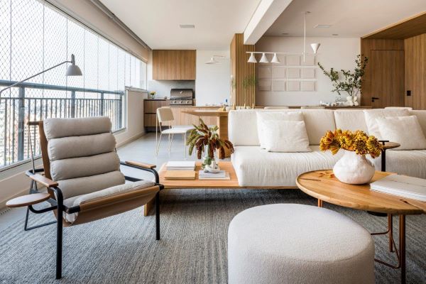 Arquiteta Ticiane Lima assina reforma de apartamento na Vila Mariana SP