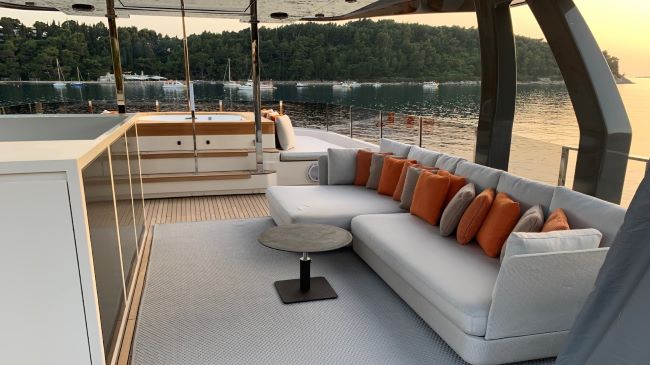 Decoração procurada em barcos une conforto e modernidade