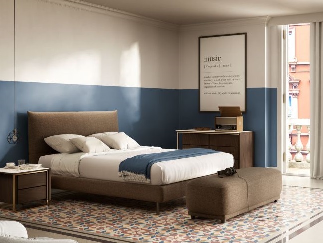 Camas Natuzzi Editions como símbolo de conforto atemporal