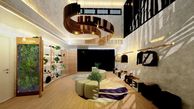 Arquitetos assinam ambientes de Galeria de sustentabilidade em Curitiba