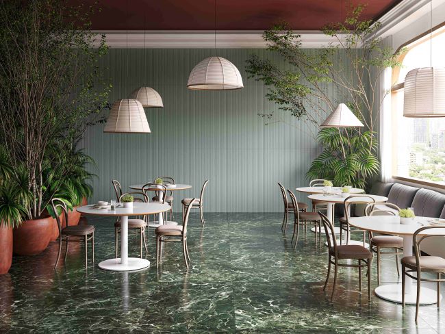Villagres lança Dolce Menta – porcelanato ideal para paredes