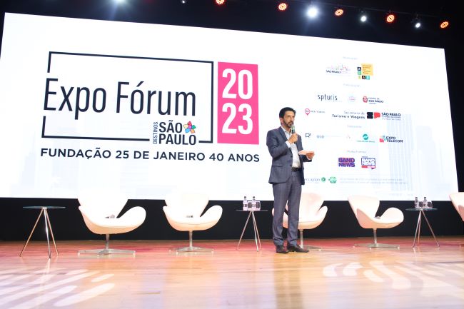 Prefeito Ricardo Nunes diz que número de turistas em São Paulo aumentou 30% em 2023