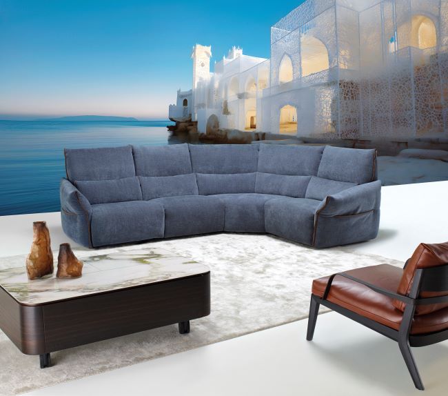 Lançamento mundial da Natuzzi Italia apresenta o sofá Wellbe, um ícone de design centrado no máximo conforto
