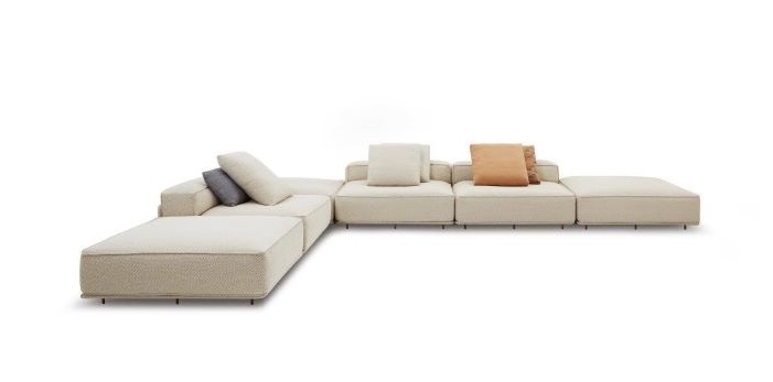 Sofá Base da Decameron oferece versatilidade, conforto e elegância