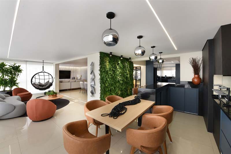 AB Palacios Arquitetura projeta apartamento para jogador de futebol