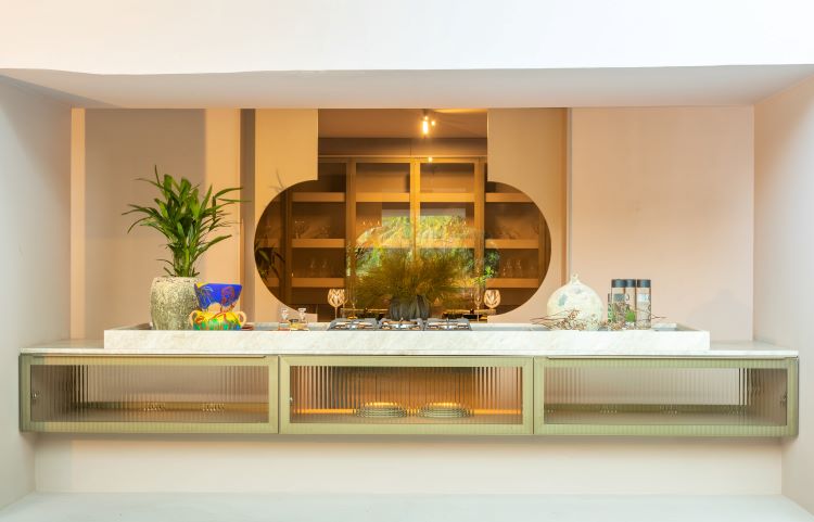Lounge Gourmet Concept Celmar convida a experimentar a estética fluente na Mostra Luxo Décor Brasil