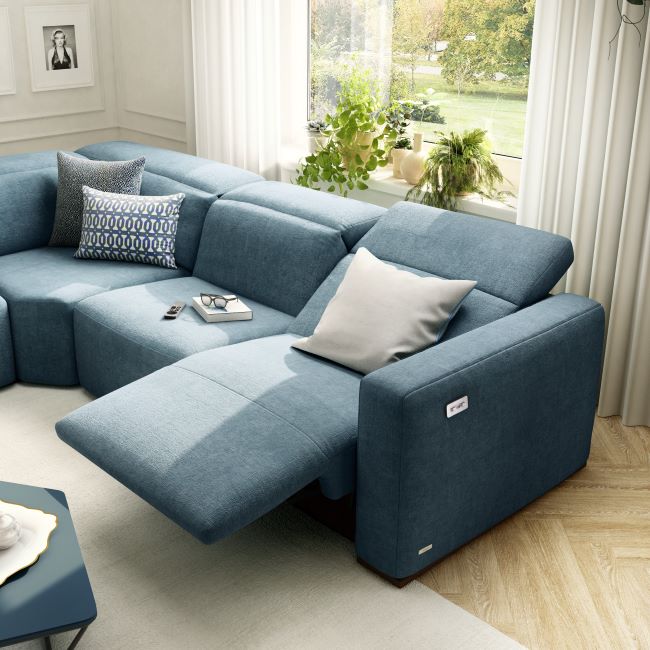 Natuzzi Editions destaca o design clássico e atemporal do sofá Baltimora