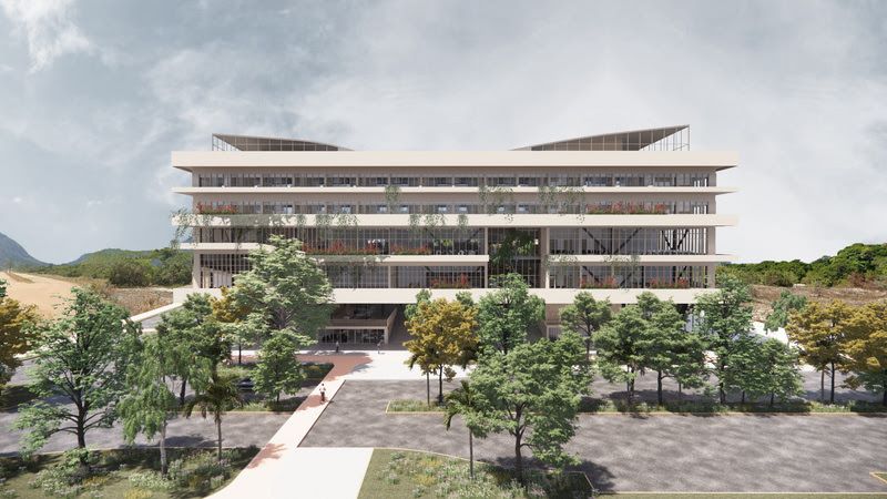 Com arquitetura bioclimática, projeto da Universidade de Hotelaria de MARAEY conquista prêmio mundial