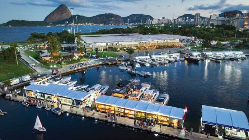 Rio Boat Show teve início neste domingo na Marina da Glória