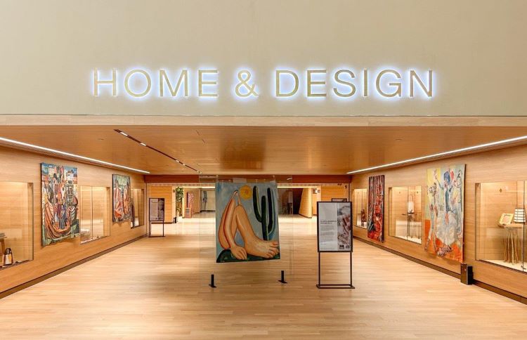 By Kamy combina arte moderna e design têxtil em exposição no Shopping Cidade Jardim