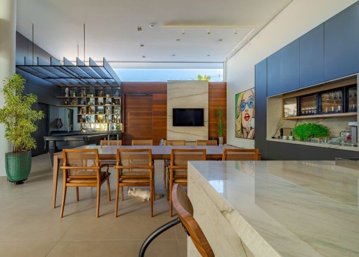Ampla Área Gourmet ideal para momentos de lazer