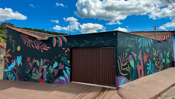 Turismo de Pirenópolis ganha arte muralista