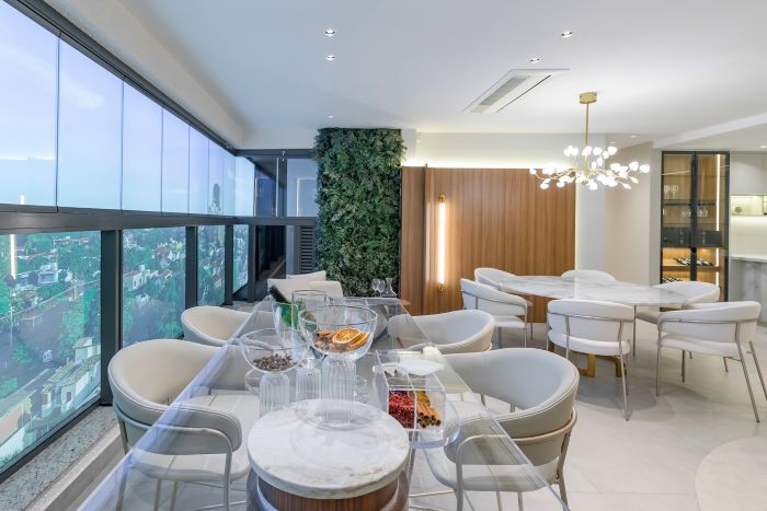 Estilo de vida tranquilo que prioriza conforto e bem-estar na arquitetura e no design de interiores