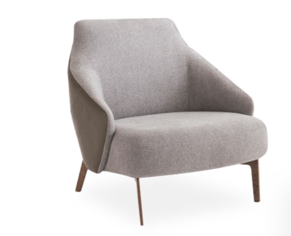 Poltronas com designs inovadores para espaços internos