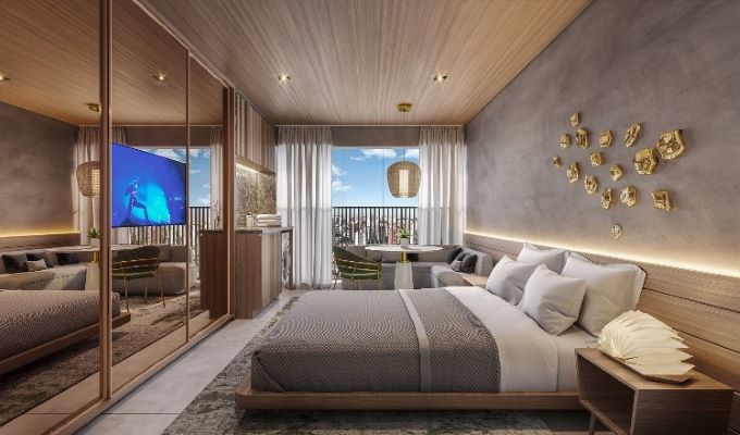Vila Clementino recebe novo empreendimento com estúdios, dormitório e lazer completo no térreo e rooftop, com vista panorâmica
