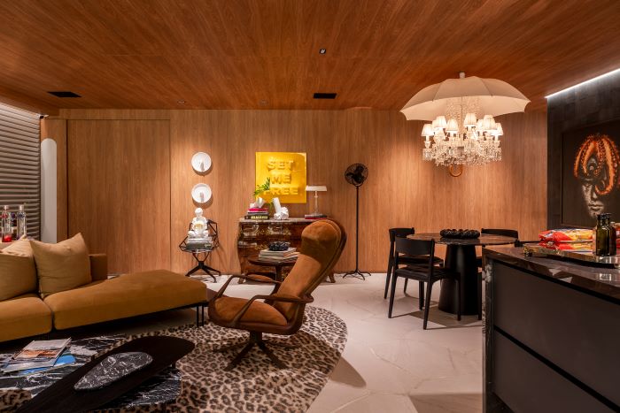 Ambientes da CASACOR São Paulo apresentam revestimentos que inspiram o morar atual e futuro