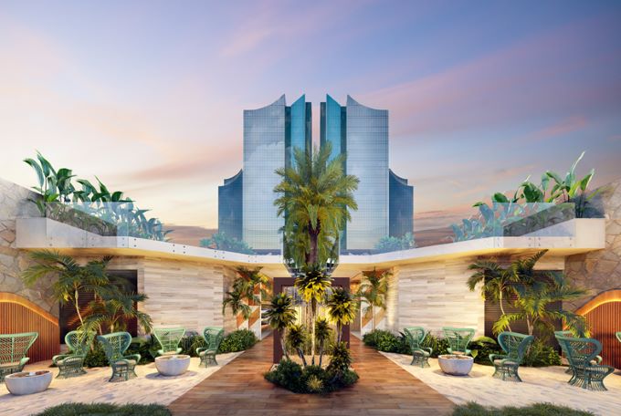 Mineiros se encantam com o luxo do Taj Home Resort, o maior edifício do ES