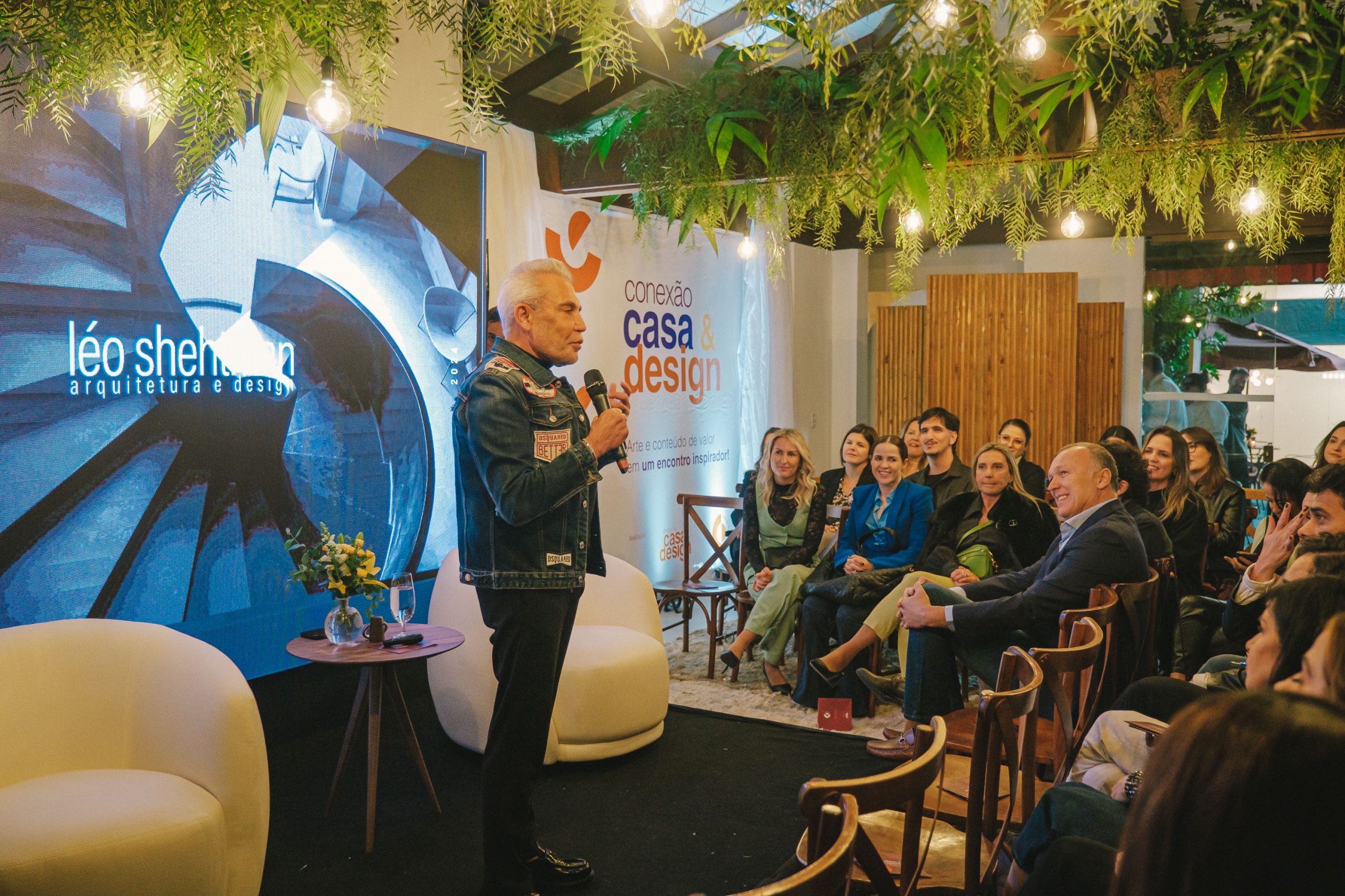 Celebração dos 23 anos do Shopping Casa & Design premia escritórios de arquitetura e bate-papo com Leo Shehtman